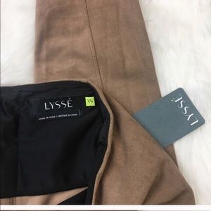 Lysse Camel Suede Legging